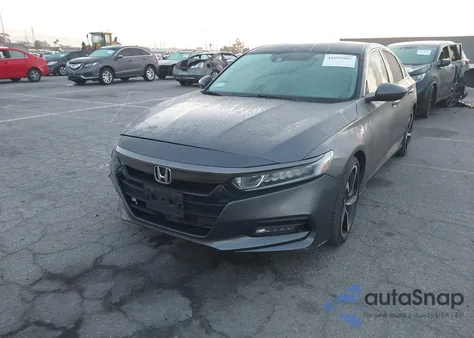 2018 Honda Accord Sport из США, поврежденный, VIN 1HGCV1F34JA197659